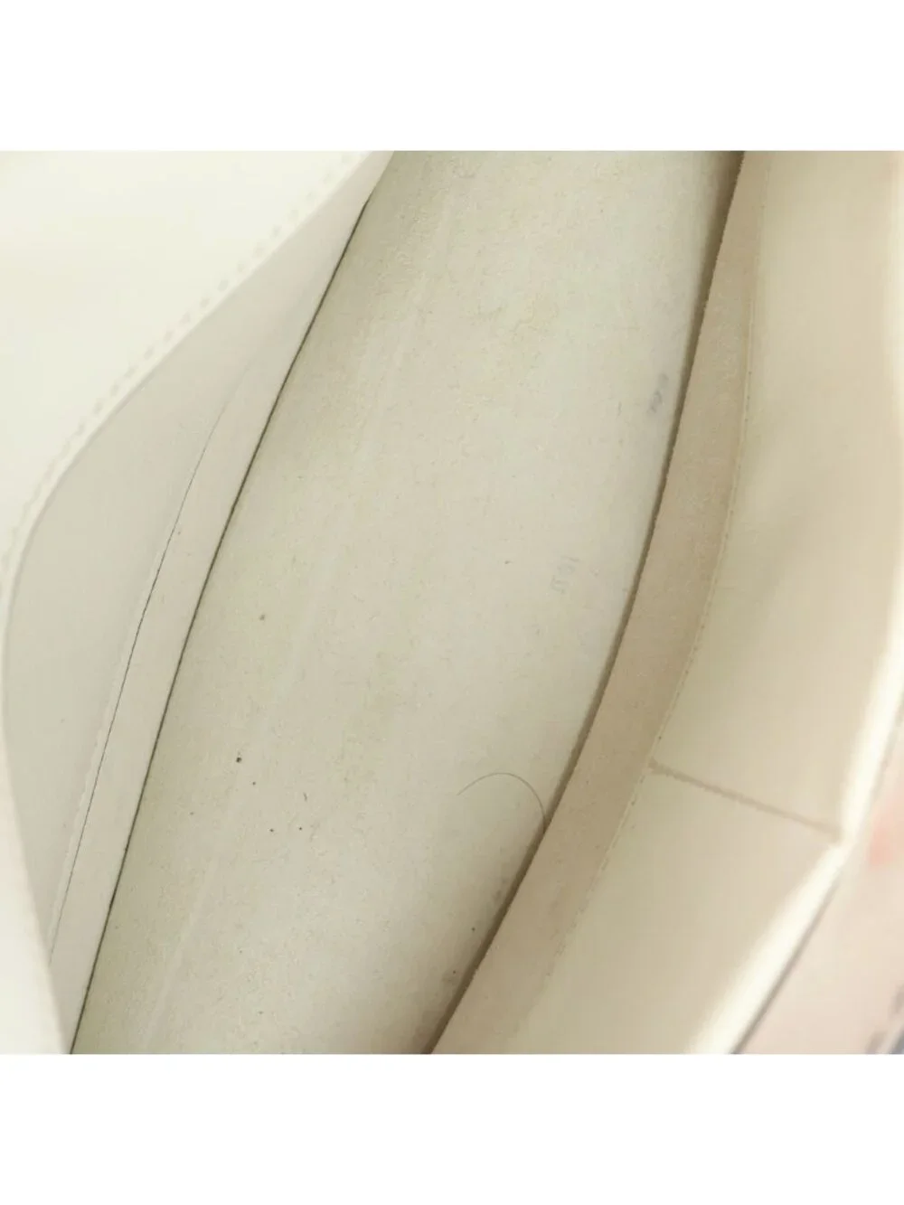 Dior J'Adior Chain Flap Shoulder Bag Ivory Leather Gold